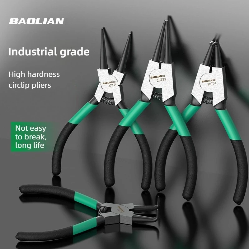 MultiFunctional Dual Purpose Snap Ring Pliers Set for Internal External Retaining Rings Spring Clip Hand Tools