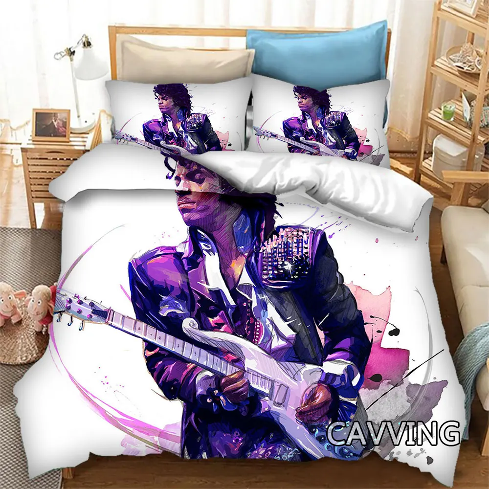 Prince Rogers Nelson  3D Bedding Set Duvet Covers & Pillow Cases Comforter Quilt Cover Home Textile (US/EU/AU Sizes)    K01