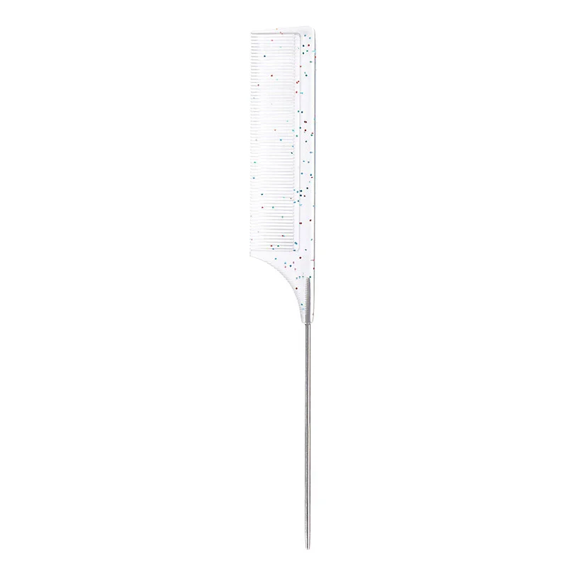 Professional Pointed Tail Anti Static Steel Comb Hair Salon Wig Dyeing Styling Hairdressing Tool Hair Care Accessory