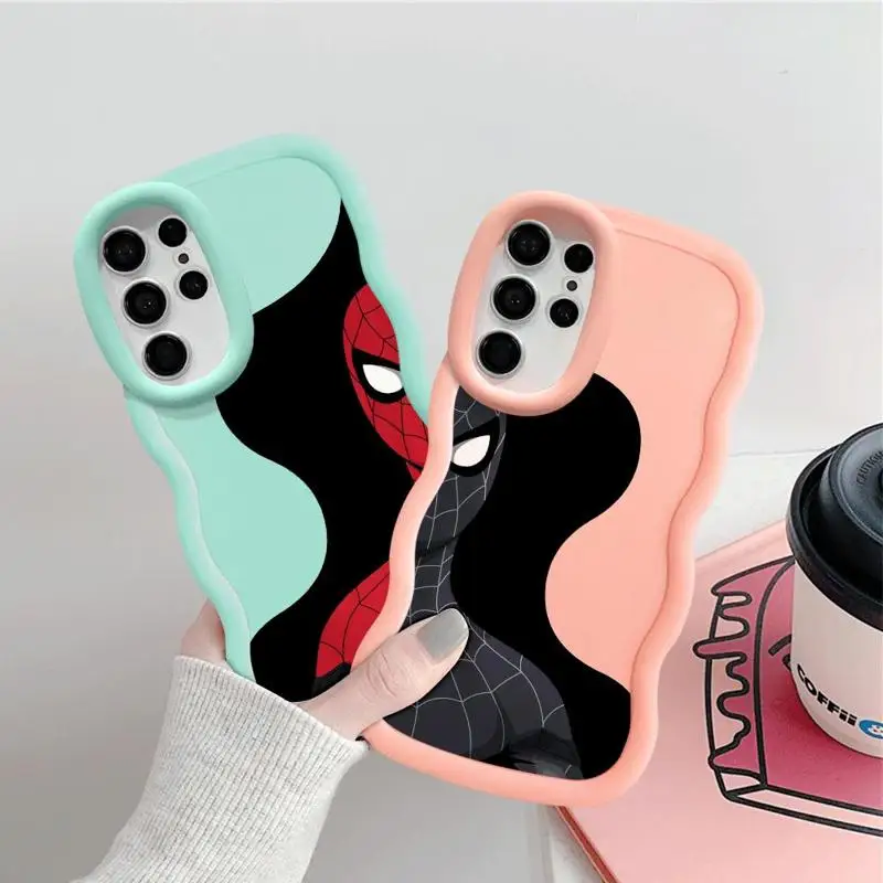 Marvel Sipider Man Phone Case for OPPO A38 A33 A58 A57 A54 A53 A32 A31 A9 2020 A17 A16k A15 A12 A11 A7 A5 Soft Cover