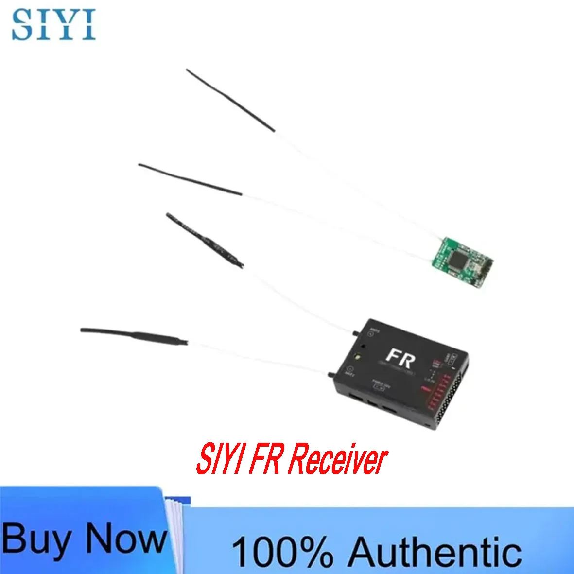 SIYI FR/FR Mini Receiver: 2.4G 30KM Telemetry, S.Bus/PWM, OTA Upgrade, Bluetooth for FT24/FM30 Radio Module