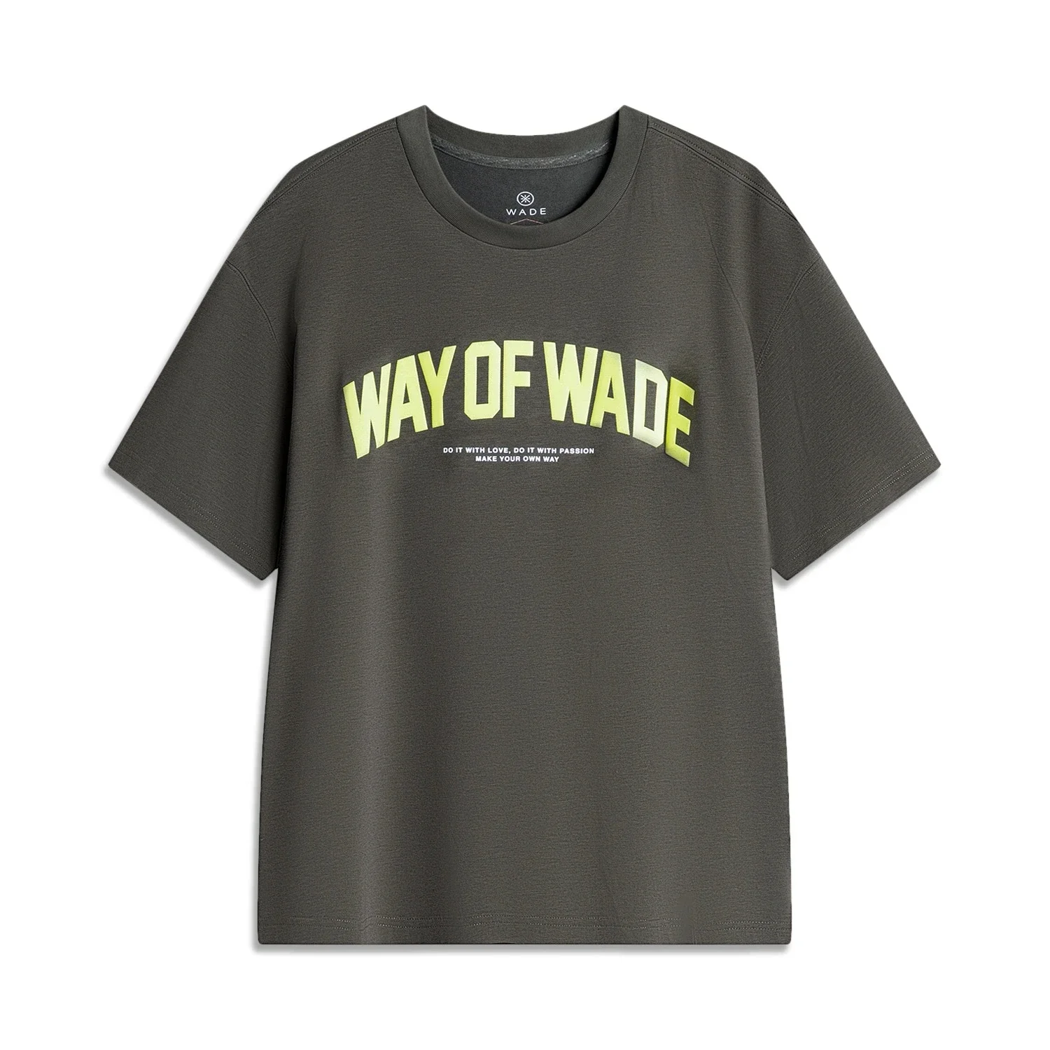 Li-Ning メンズ ウェイド シリーズ スポーツ T シャツ AT DRY FREEZE レギュラー フィット 45.5% コットン 35% ポリエステル 19.5% ビスコース裏地 T シャツ トップス AHSU173