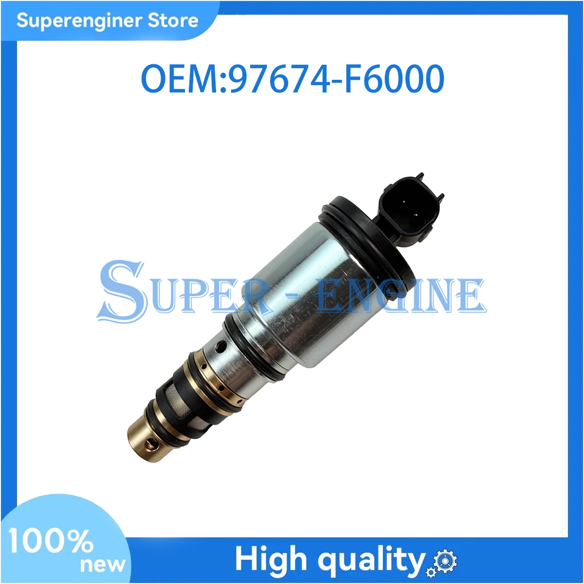 

AC Compressor Control Solenoid Valve 97674F6000 97674-F6000For Hyundai Elantra Genesis G70 Santa Cruz Kia Sorento Sportage