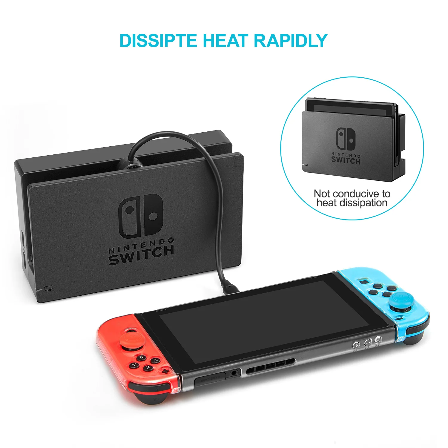 Switch Game Accessories Set Includes Carry Case, Charging Station, Playstand, Extension Cable Screen Protector J-Con Handles etc