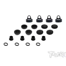 Original T works TO-274-SW Black Hard Coated 7075-T6 Alum Diaphragm Shock Cap ( For SWORKZ 35-4 ) Professional Rc part
