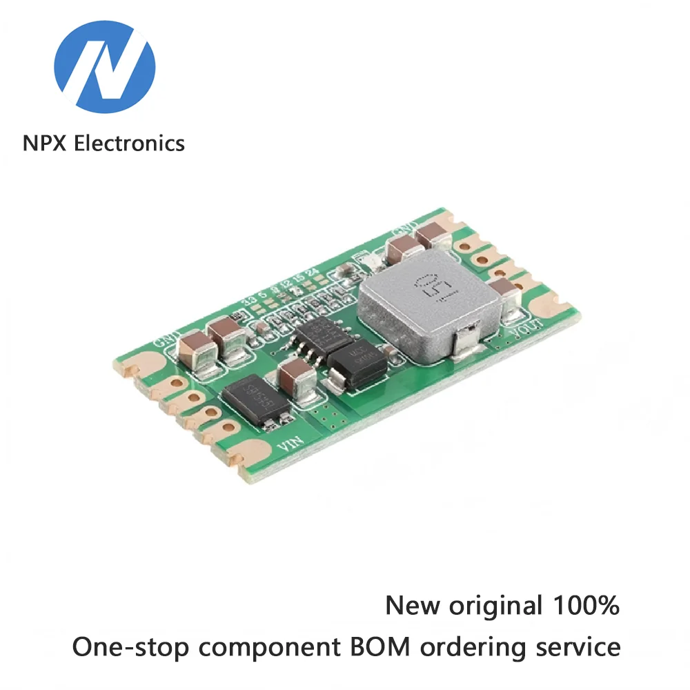 Original TPS5450 switching power supply module for DC-DC conversion, providing low ripple output of 5V/12V/24V voltages.