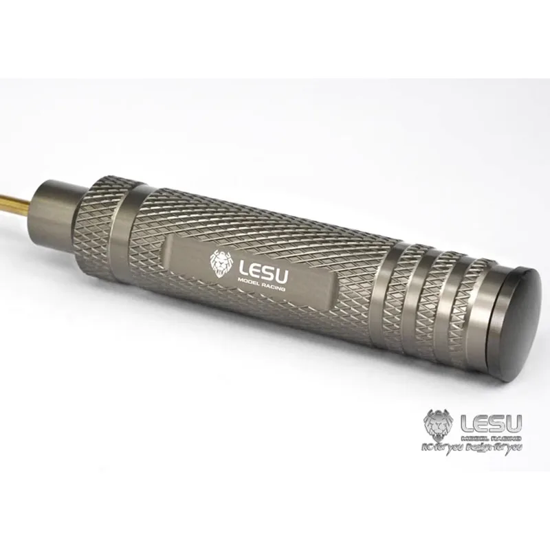 Lesu 1.5mm 2.0mm 2.5mm 3.0mm rc allen chave sextavada chave hexagonal alça destacável para tamiya 1/14 rc caminhão peças acessórios