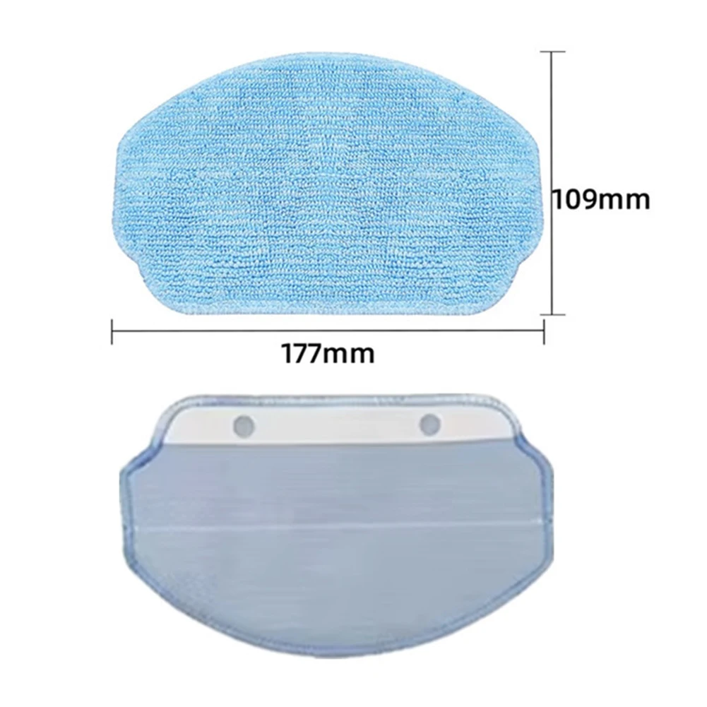 2/5 Pack Mop Cloth Cleaning Rag For VCR04W Robot Vacuum Cleaner Replacement Robot Sweeper Spare Part Accessories