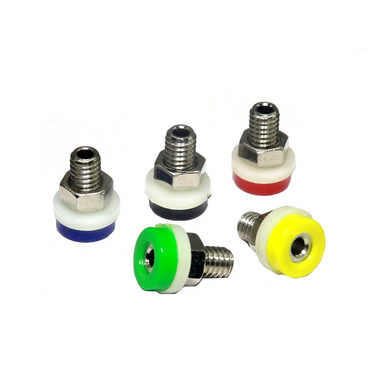 【10PCS】Brass 2mm Banana Socket Jack Red Black