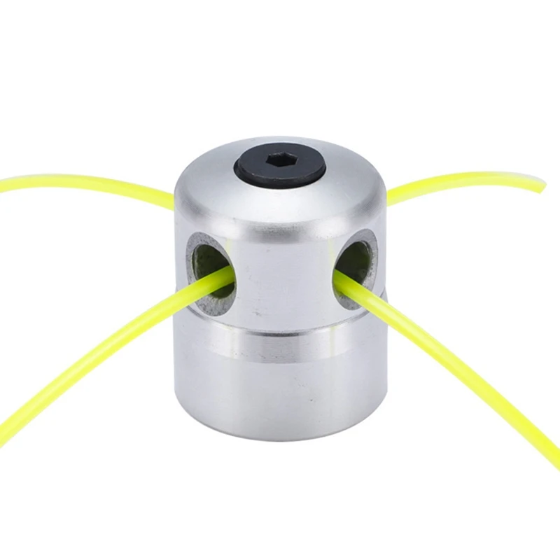 

Lawn Mower Mowing Head Universal Non-Removable Wear-Resistant Spiral Nylon Mowing Rope Aluminum Cylinder Spare Parts