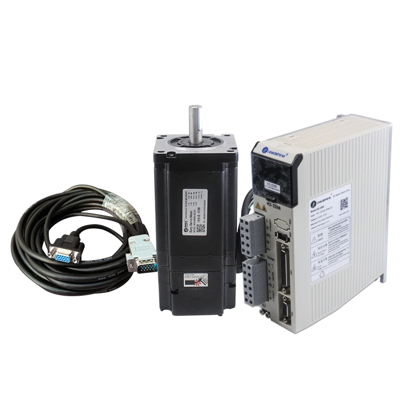 

2026 Hot Sale Leadshine H2-2206 Simple Easy Hybrid Servo Driver 863HSM80H-E1 863HSM80H-BZ-E1 Nema34 Stepper Motor Kit