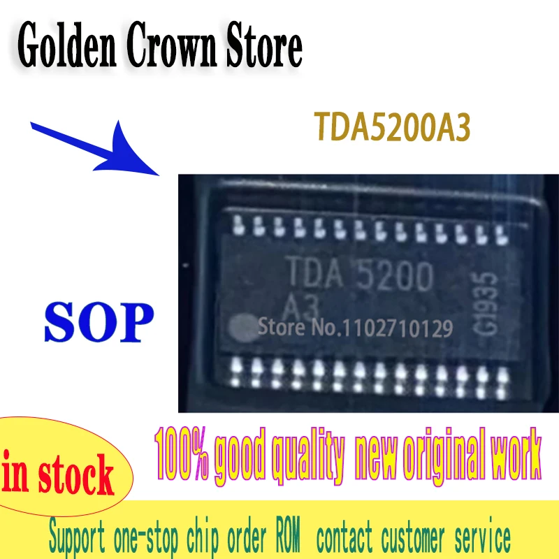 10pcs/lot  TDA5200A3 TDA5200 A3 TSSOP-28 work new original in stock