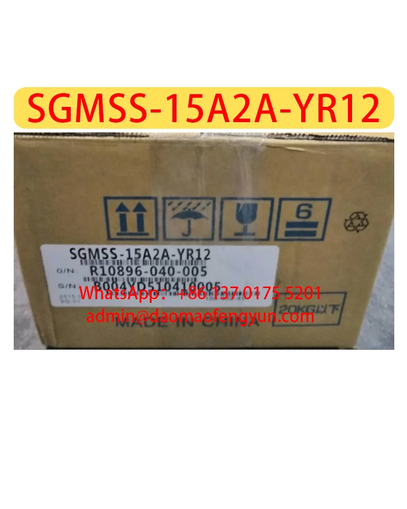 

SGMSS-15A2A-YR12 Brand New Servo Motor，SGMSS 15A2A YR12，Fast shipping