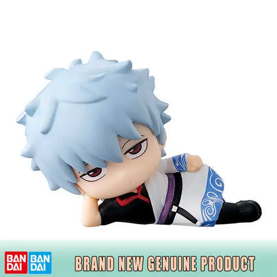 Коллекционная мини-фигурка Bandai Gintama Machiboke Gashapon: Гинтоки, Такагин, Шигеканэ, Сакамото, Камуи, Хасэгава