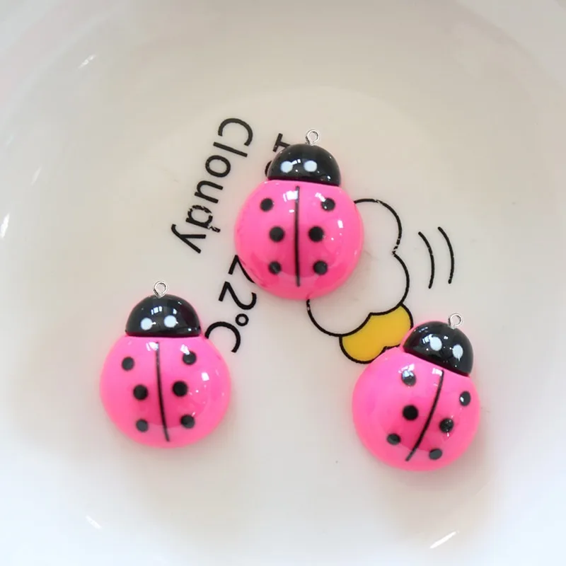 จี้เรซิ่นรูปเต่าทองแบบแบน 10 ช - Art Craft Ladybug บทวิจารณ์และราคา