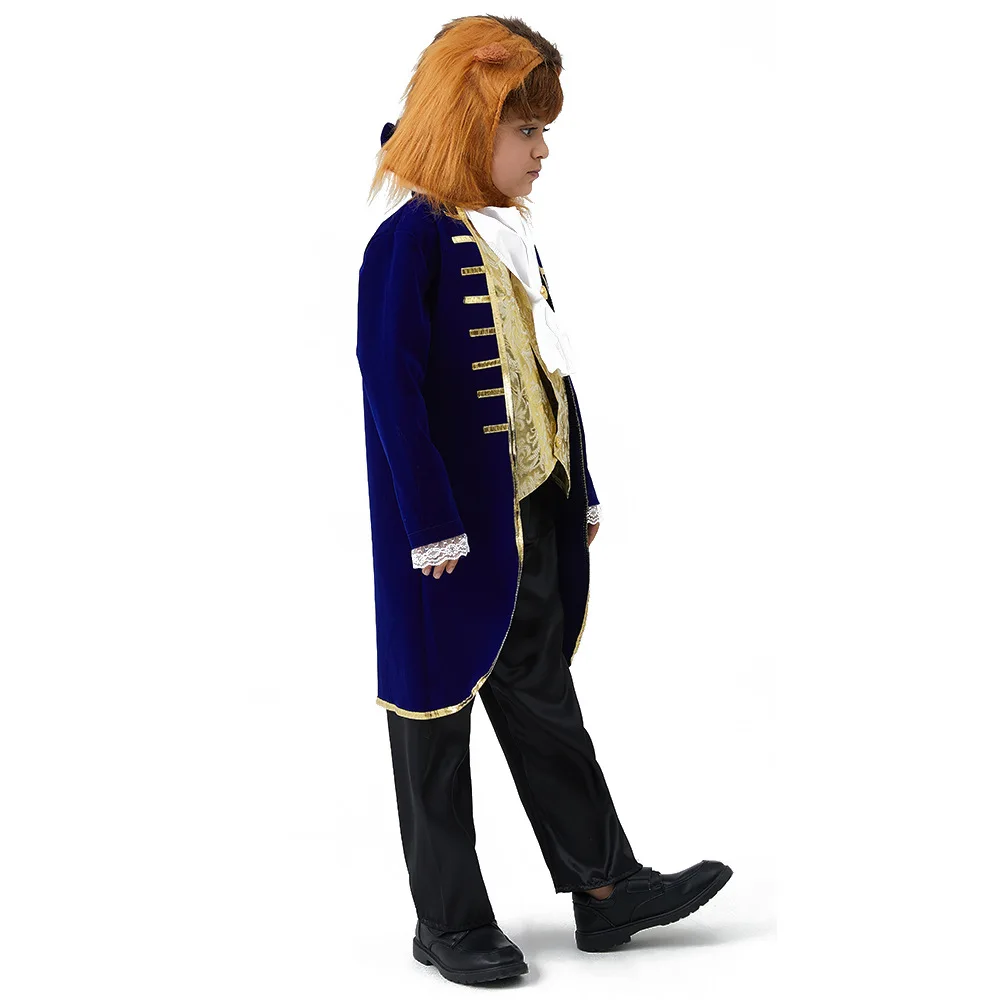 

Хэллоуин Par Beau And the Beast Адам Принц Косплей Костюм для выступлений женский традиционный китайский этнический сценический костюм