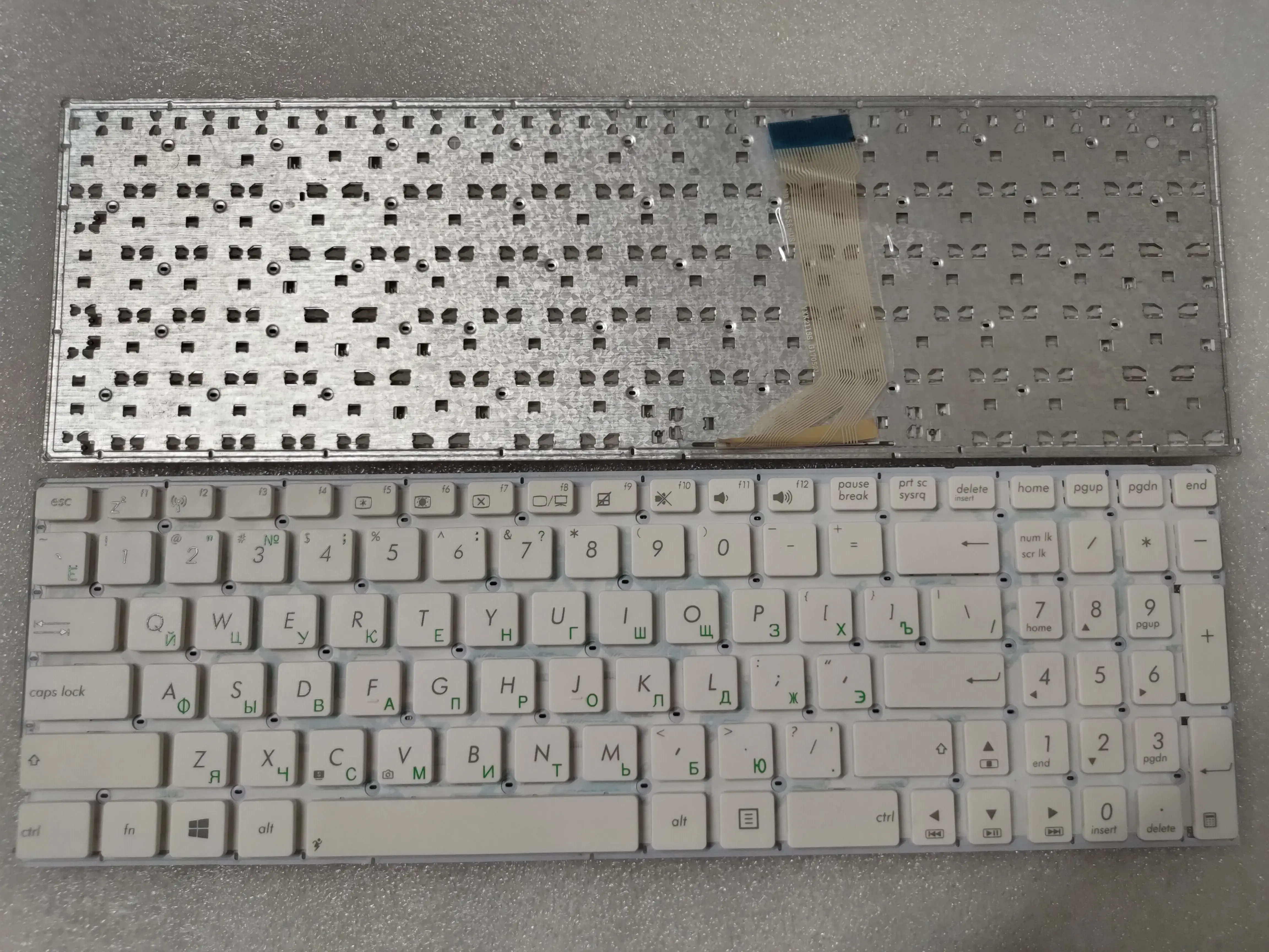 

for ASUS FL5900U X756U A556 A556UV X556U X556UR K556UV Laptop Keyboard RU Layout