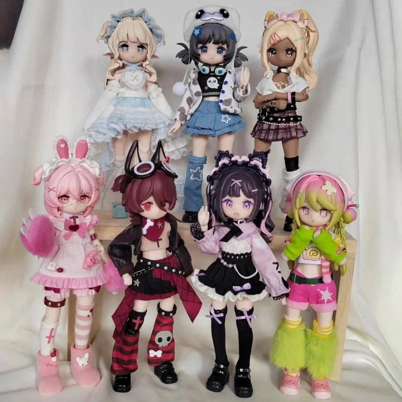 

Freedom Advocates ob12 BJD Electronic Pet Game World Series Blind Box Movable Joint Doll Mystery Box Guess Bag Surprise Toy Gift