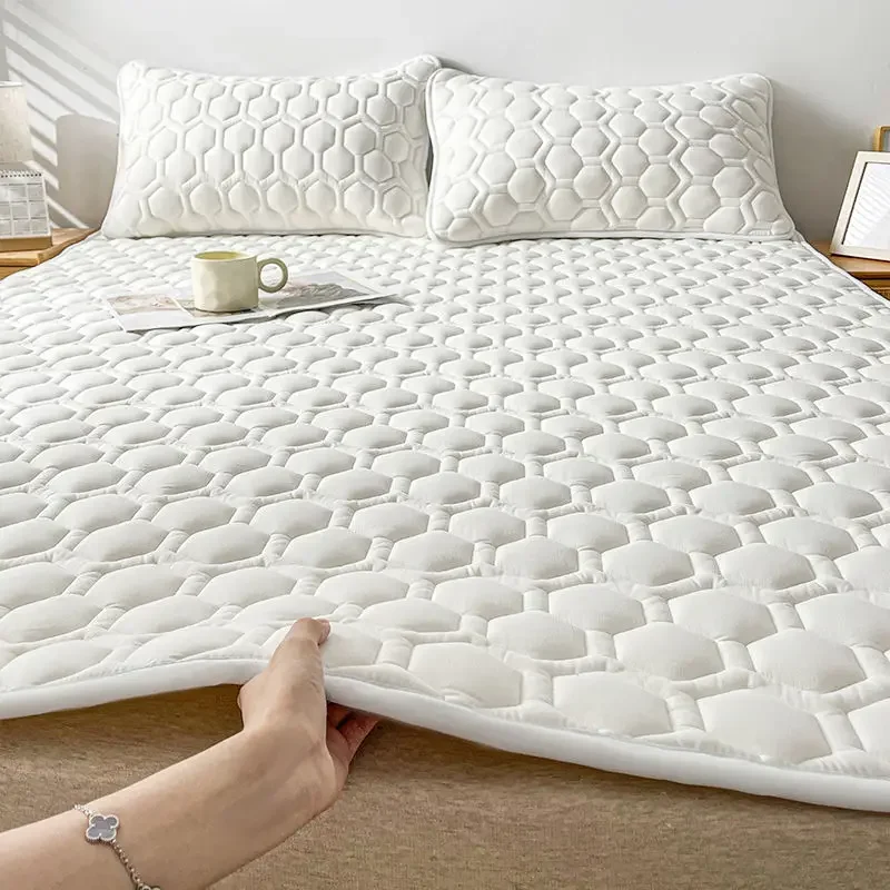 Latex Mattress Soft Pad Household Thin Anti Slip Pad Mattress Student Dormitory Dirt Protection Pad Antibacterial And Anti Mite