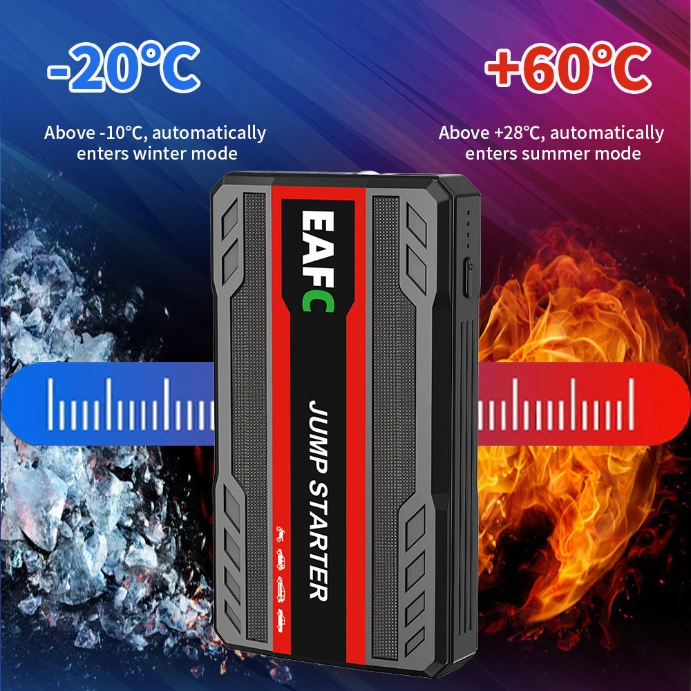 2000/1000/600A سيارة الانتقال كاتب بدء جهاز Jumpstarter السيارات المغفل الطوارئ بدء 12 فولت بطارية السيارة JumpStart قوة البنك #5