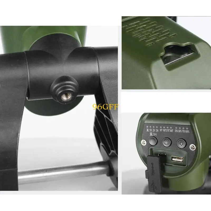 

96GF Clip Fean 360Degree Outtation Сильный ветровой настольный настольный вентилятор летний воздушный кулер