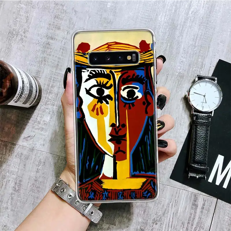 Picasso Abstract Art Painting Phone Case For Samsung Galaxy S24 S23 S22 S21 S20 Ultra S20 FE S10 Plus S9 S8 + Fundas Cover Coque