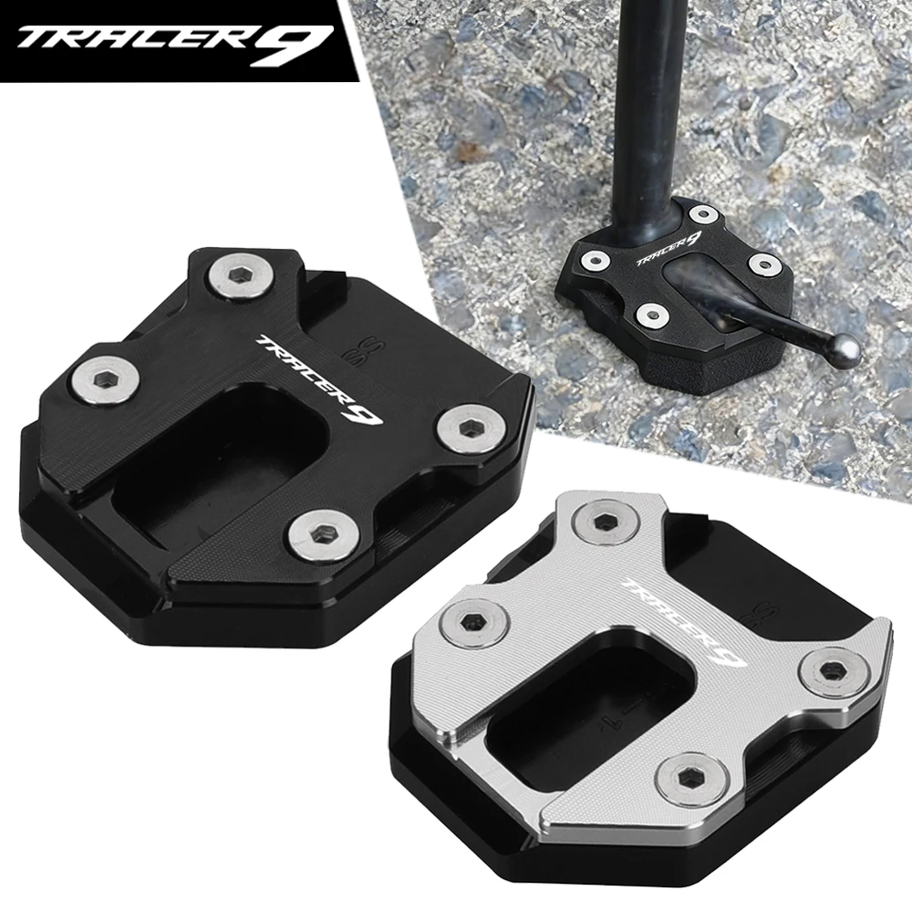 

Motorcycles For Yamaha Tracer 9 9gt 2021 2022 2023 2024 2025 Kickstand Extension Side Stand Plate Enlarger MT09 MT-09 SP XSR900
