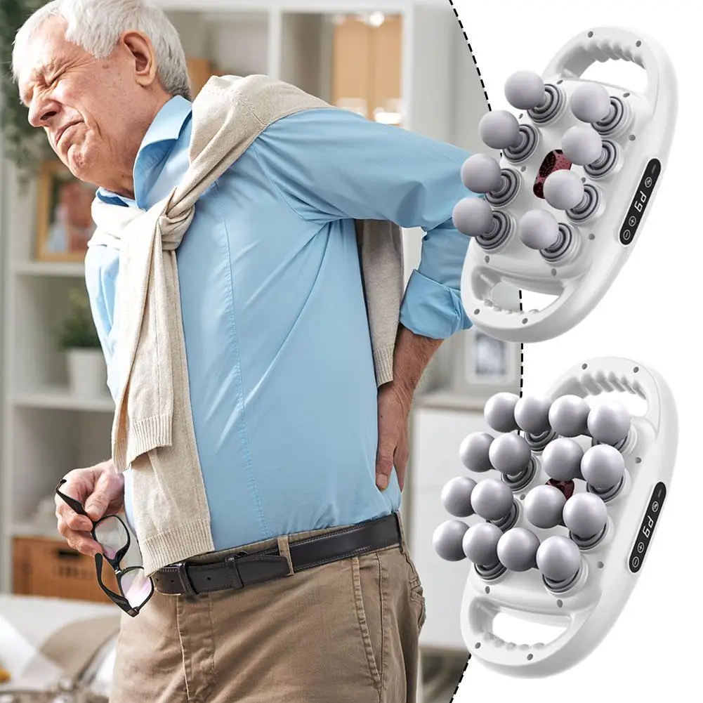 

16/8 Multi Head Fascia Gun 8 Head Design Strong Power Deep Impact Massage Rechargeable Ultra Quiet Muscle Recovery