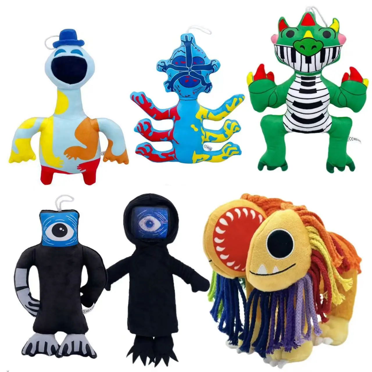 Yarnaby أفخم الكوابيس المخلوقات ألعاب من نسيج مخملي هارلي سوير أنيمي الحيوان الشكل الديكور الحلي المقتنيات دمية مخصصة 25 سنتيمتر