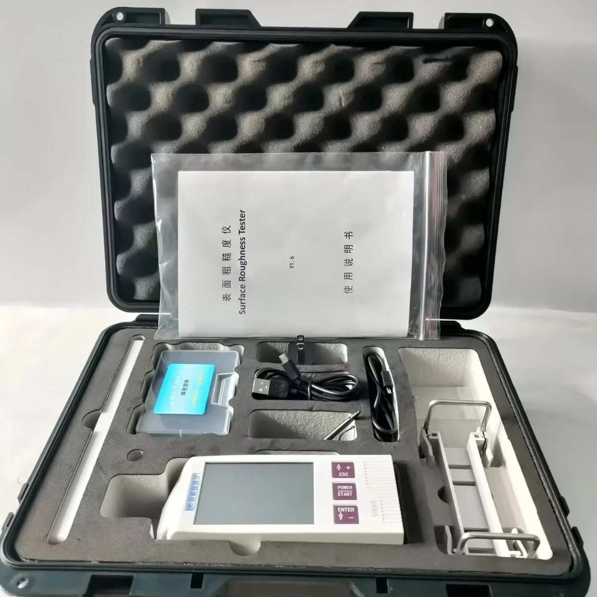 Rauheitsmessgerät, Oberflächenrauheitsmessgerät mit Touchscreen, Rauheitsmessgerät zur Erkennung und Messung der geteilten Rauheit