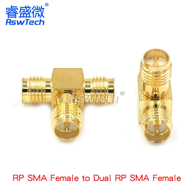 SMA Macho/Fêmea RF Coaxial Adaptador Conector Reto Ângulo Direito T Tipo Splitter Goldplated NOVO Atacado