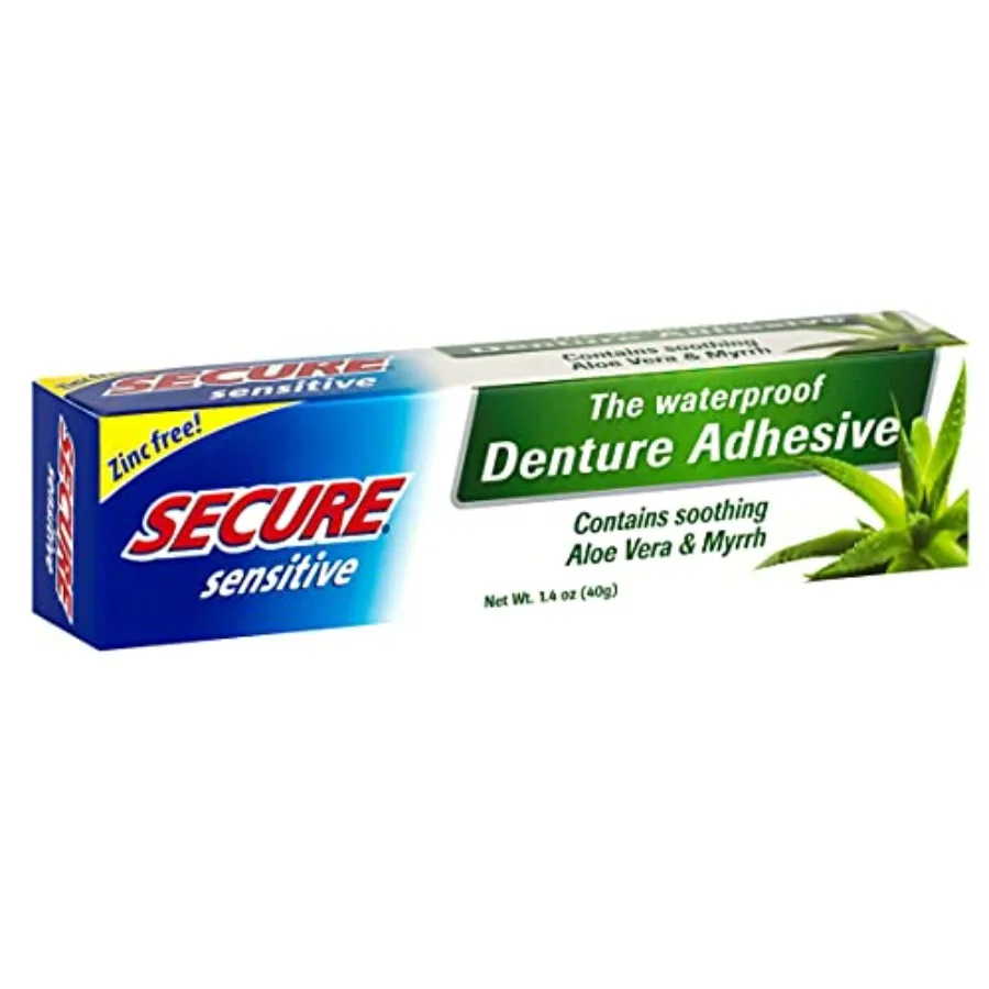 Secure Sensitive, Denture Adhesive, 1.4 Oz 40 G