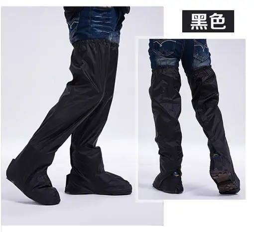 

1 пара дождевых штанов для езды на мотоцикле, водонепроницаемый ветрозащитный плащ до половины тела, комплект чехлов для ботинок, уличное дождевик для мужчин и женщин