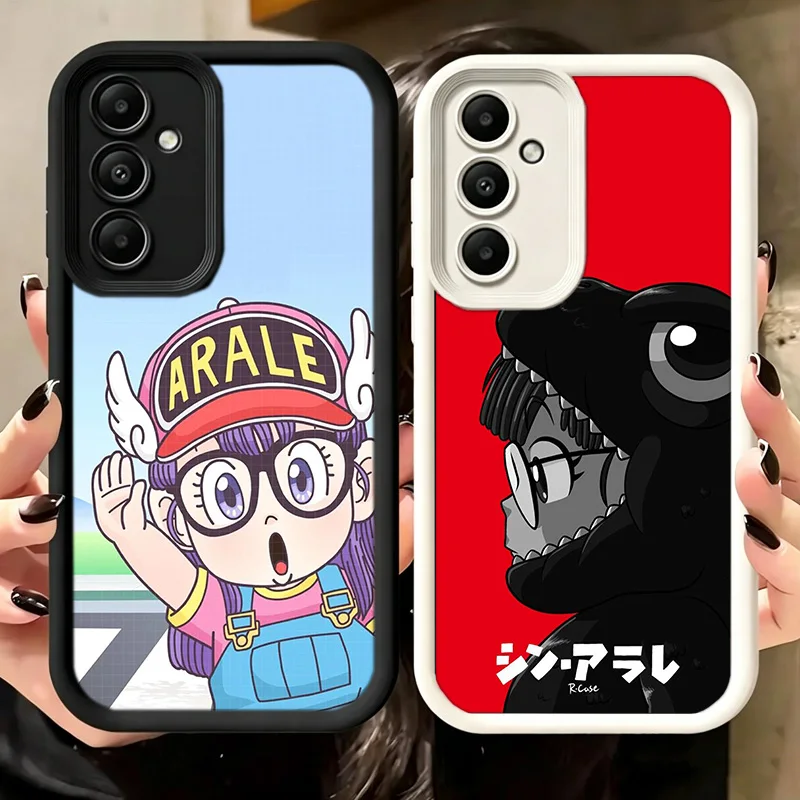 Dr. Slump Arale Phone Case For Samsung A17 A27 A57 A16 A26 A36 A56 A15 A25 A35 A55 A05S A06 A07 Galaxy M15 M16 M23 M34 M36 M54 N