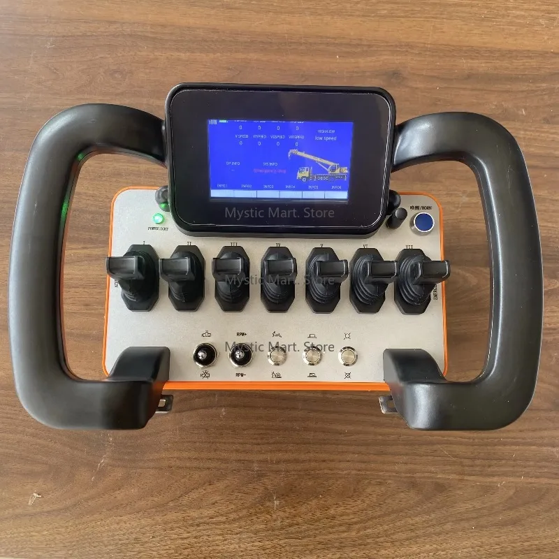 

12v 24v Crane Truck Control Hydraulic Radio 7 Functions Wireless Remote Control with Tool Kits
