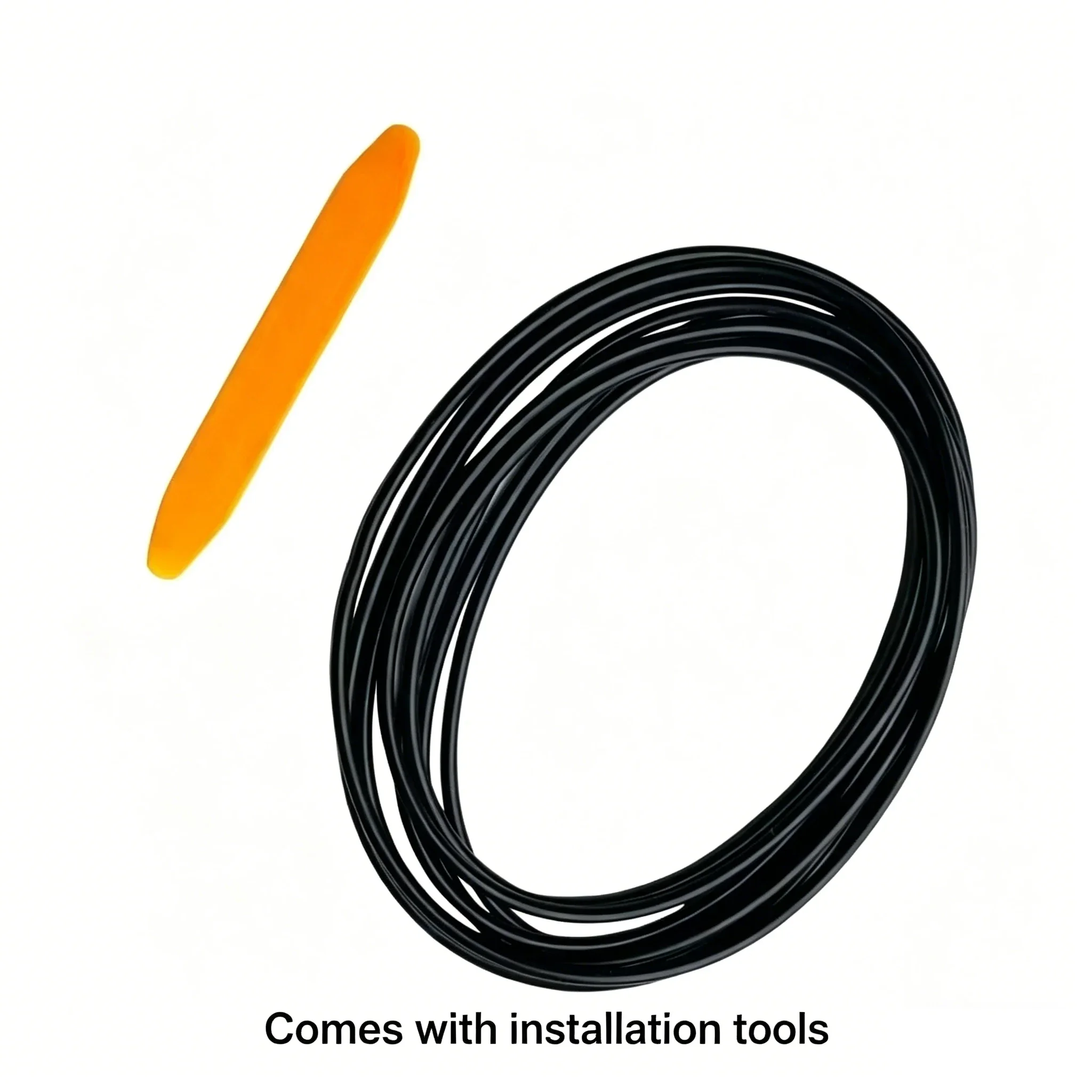 Picture 7: For Tesla Model 3 Y Sunroof Elastic Band Rubber Seal Strip Wind Noise Reduction Waterproof Prevent Gap Dirt Sediment Build Up