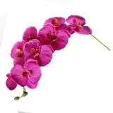 8-Heads Artificial Butterfly Orchid Flowers Moth Orchids Fake Flowers Home Decor Wedding Decor Accessories flores artificiales ﻿