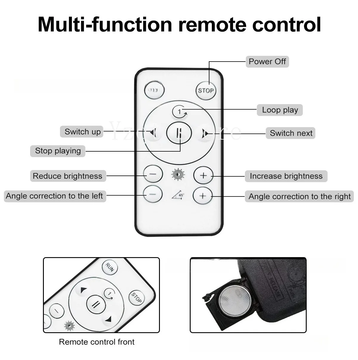 Naked eye 3D holographic fan projection 244LED three-dimensional rotating suspension aerial imaging fan screen wall-mounted
