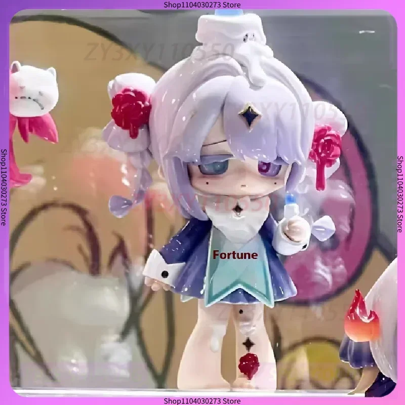 

Missy Sweet Траурная Лолита, милая мультяшная кукла ручной работы, слепая коробка второго поколения, ворона, райская серия, модное украшение для рабочего стола