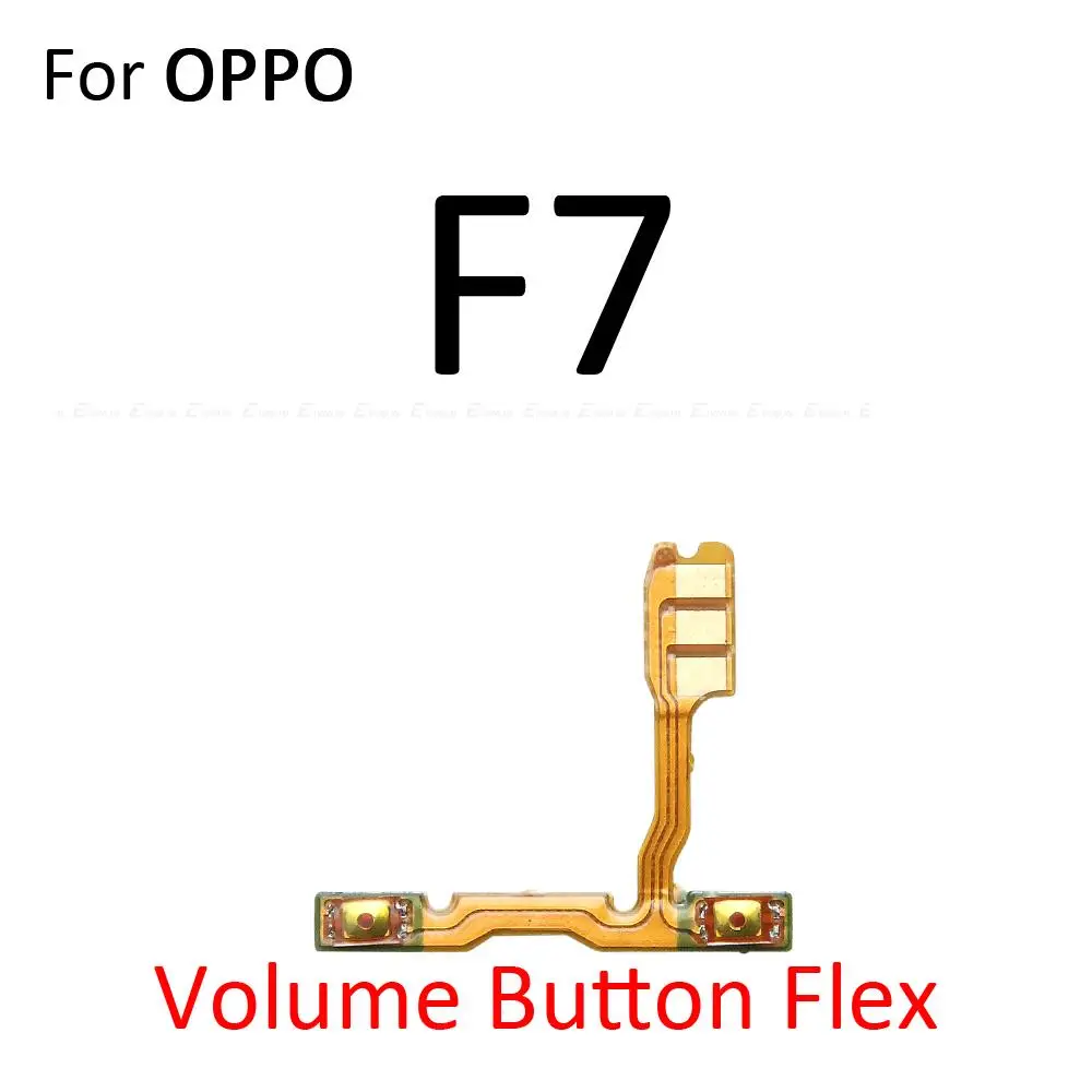 Power ON OFF Mute Switch Control Key Volume Button Flex Cable For OPPO F1 F1s F3 Plus F5 Youth F7 Replacement Parts