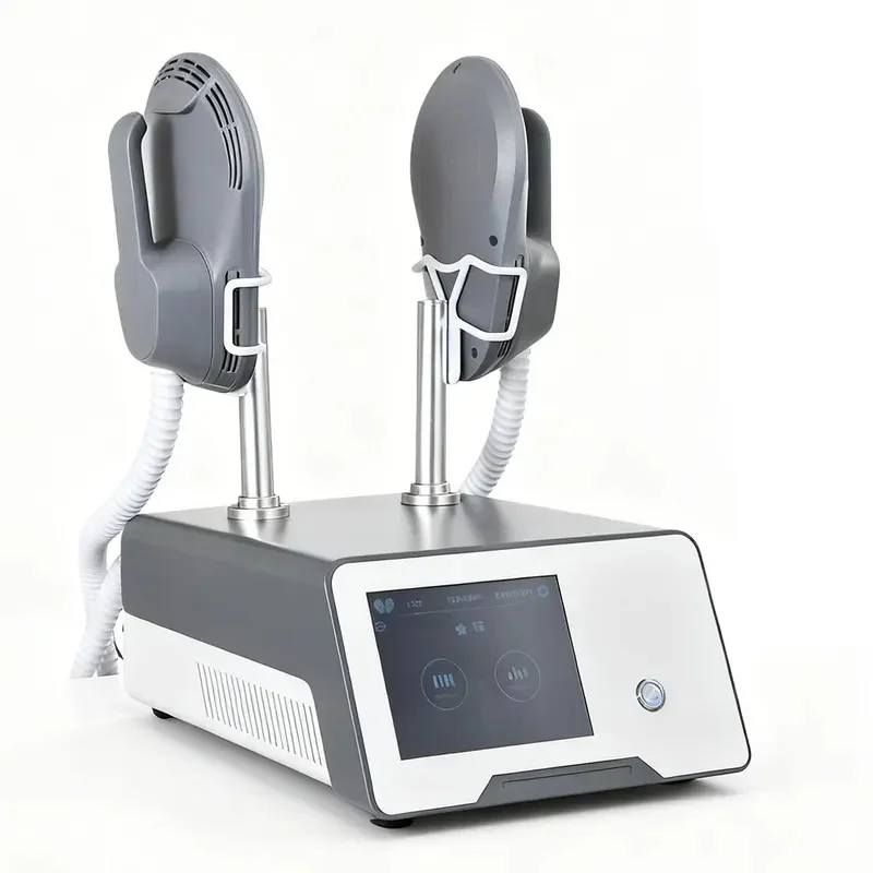 New Hot Sale Portable 2 Handles Muscle Stimulator Ems Body Sculpting Machine