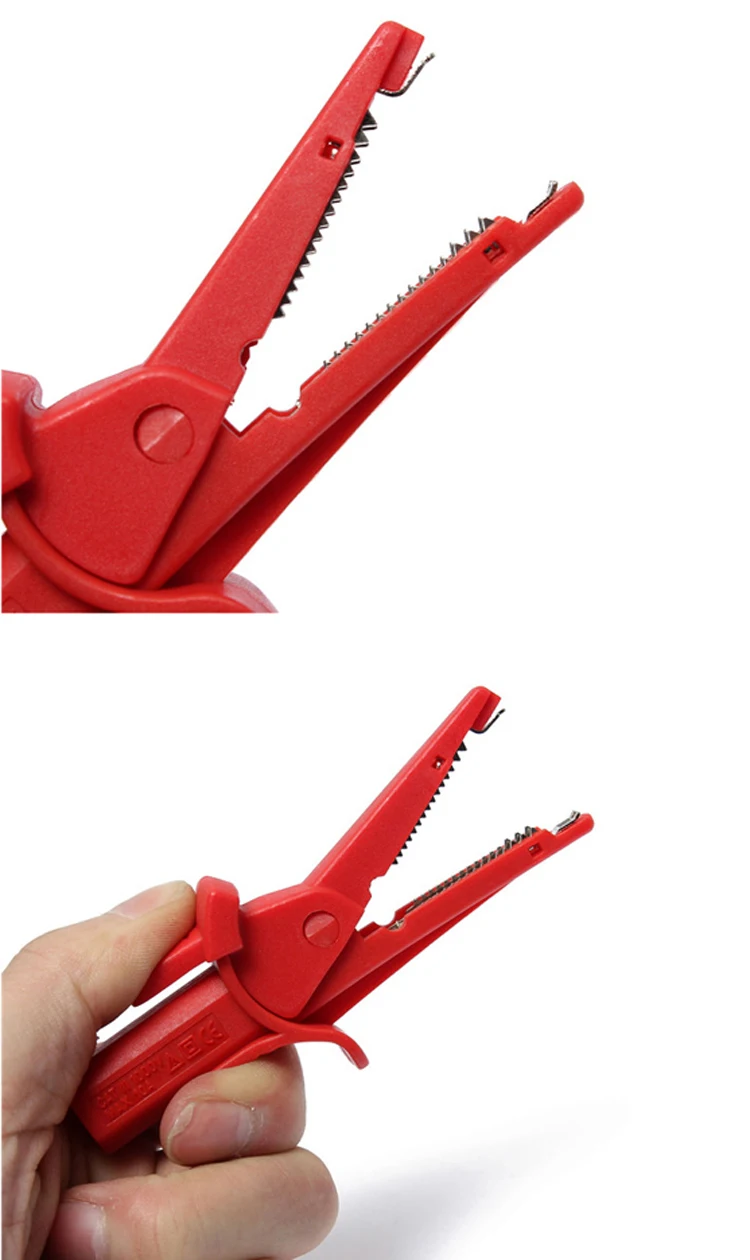 Krokodil-Sonden-Multimeter, 1000 V/10 A, 4 mm Bananenstecker, großer Clip – Detail 7