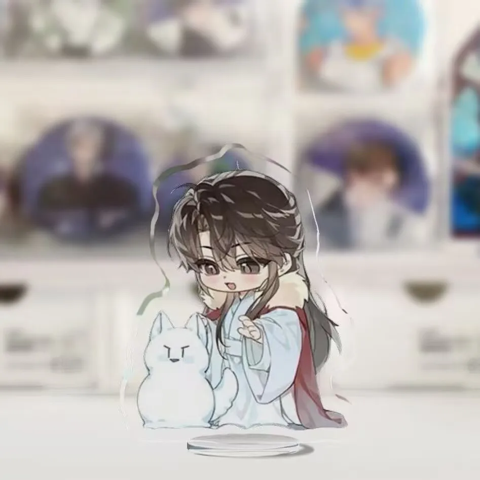 El letrero oscilante acrílico de alta definición de "Erha y su maestro de gato blanco" y la novela periférica de "Ink Ran Chu Wanning"