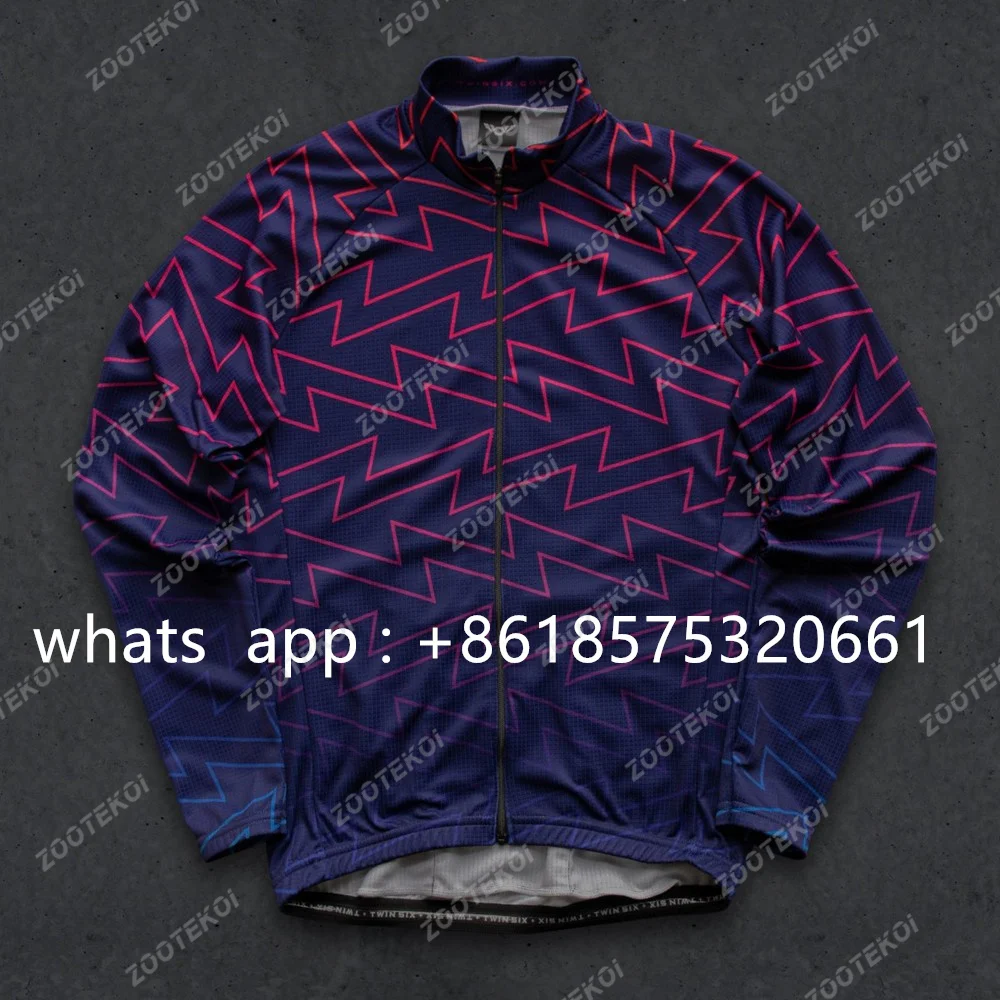 

Spring Autumn Men Cycling Jersey Long Sleeve Tops MTB Bike Breathable Quick Dry Shirt Bicycle Clothing Ciclismo Thin Cycling