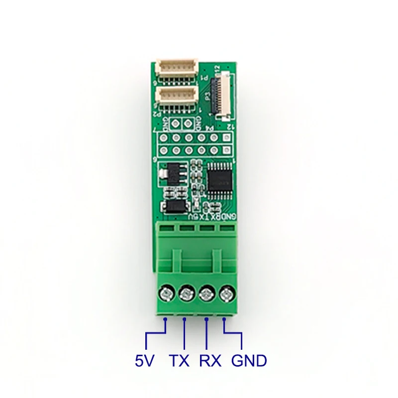 TTL-RS232 Converter Board For Fingerprint Module/Barcode Scanner Easy Testing