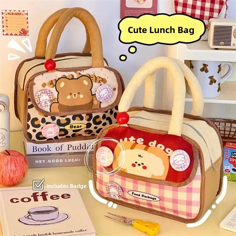bolsa-de-almoco-portatil-fofa-com-isolamento-termico-de-aluminio-e-multiplos-bolsos-para-trabalhadores-de-escritorio-lanchei