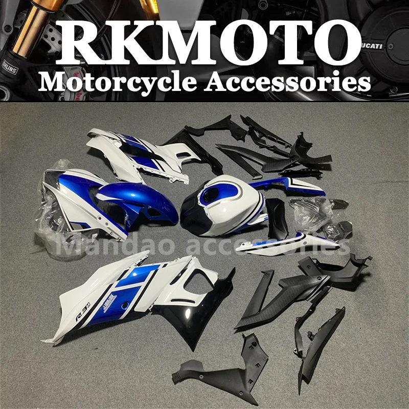 Motorcycle Fairings Kit Fit For YZF R25 R3 2019-2020 2021 2022 2023 Bodywork set High quality ABS injection Blue White