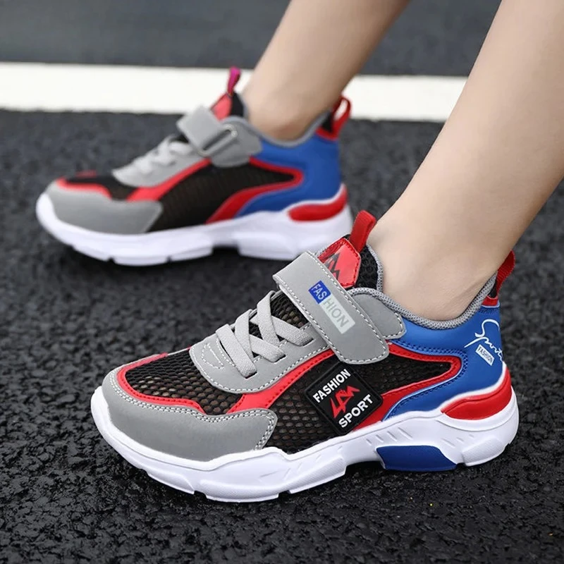 

Summer Single Net Breathable Boys Sport Shoes Children Sneakers Rubber Leisure Trainers Casual Kids Sneakers Zapatos Para Niña