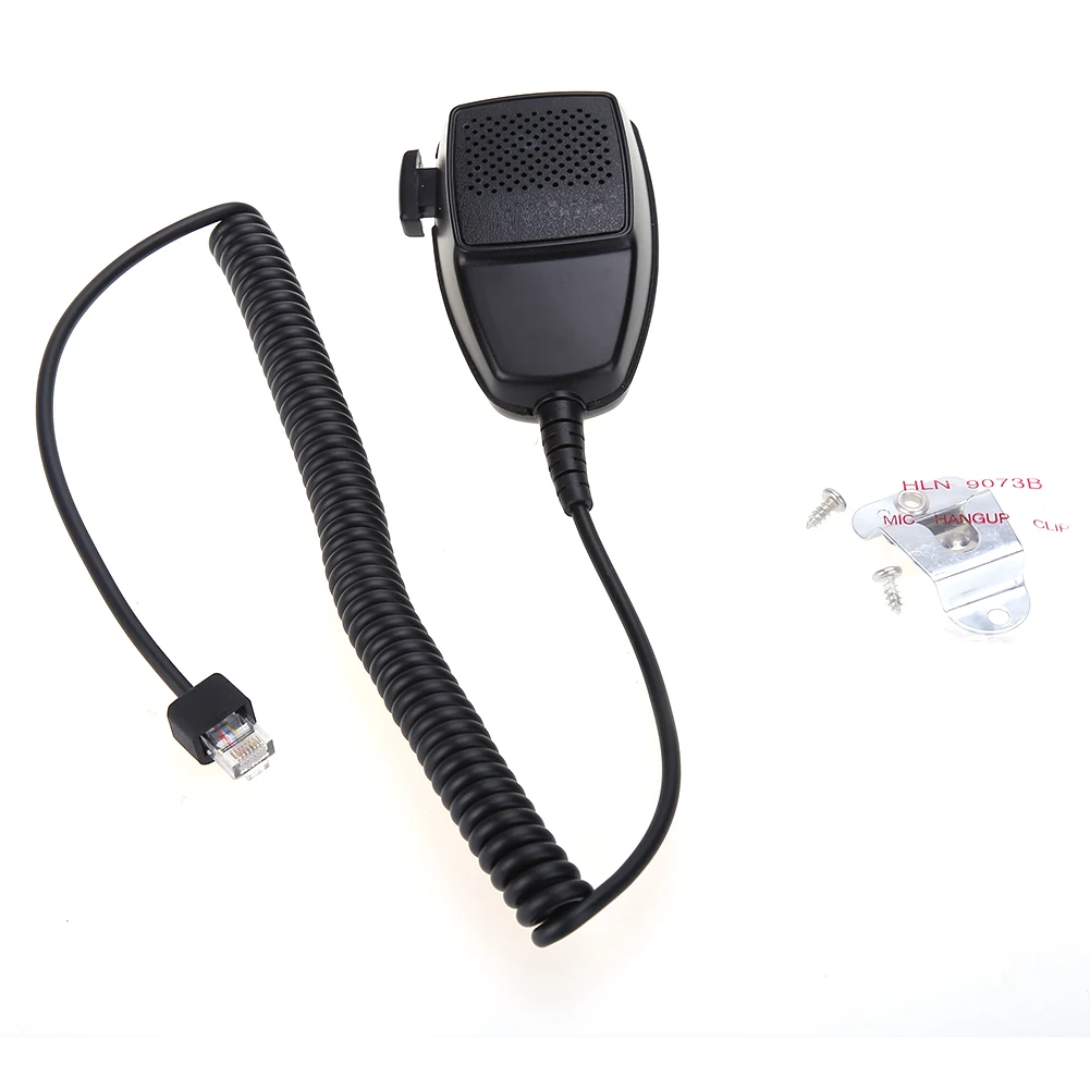 QX-81 Handheld Walkie Talkie Microphone Mic 2.5M Cable for Car Radio GM340 GM640 EM200 EM400 300 LCS2000 LTS2000 GR1125