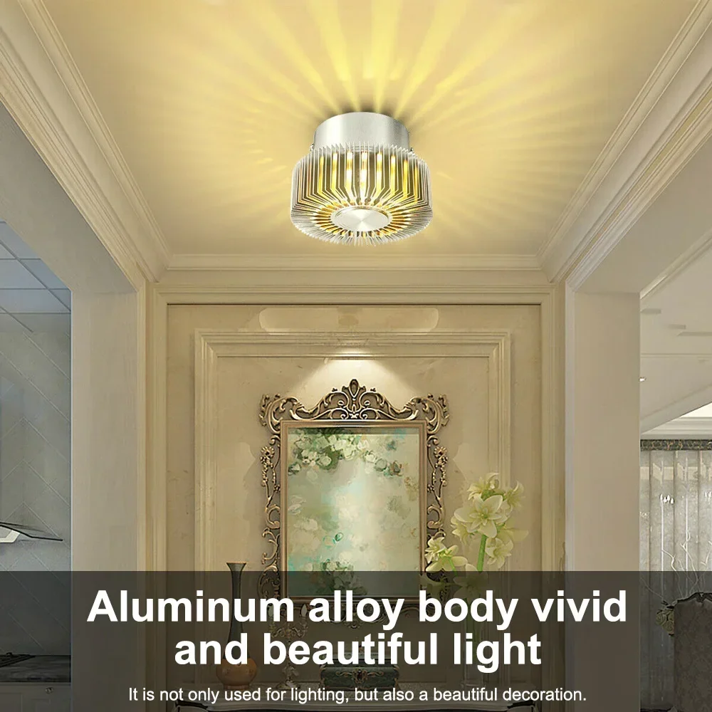 Indoor Sunflower LED Wall Light 3W Aluminum RGB Wall Sconce Lamp With Remote Control For Living Room Path Way Corridors Decor
